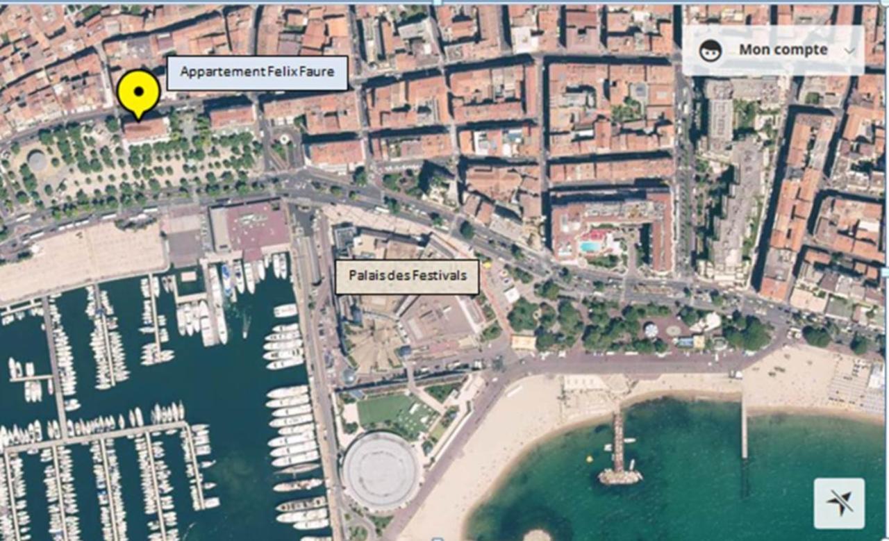 C004-Cosy Studio Proche La Croisette Et Le Suquet Κάννες Εξωτερικό φωτογραφία